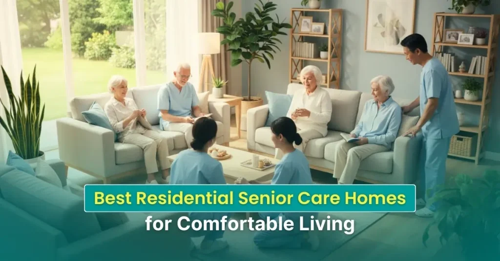 Best Residential Senior Care Homes for Comfortable Living